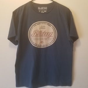 Billabong ringspung organic cotton tshirt Vtg L